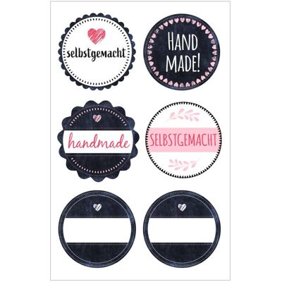 Herlitz - 50034581 - Runde Tafellook - 3 Blätter - Sticker Herlitz - 50034581 - Runde Tafellook - 3 Blätter - Sticker