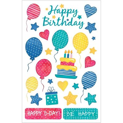 Herlitz - 50034680 - Ballon-Motiv - 80x150 mm - Sticker Herlitz - 50034680 - Ballon-Motiv - 80x150 mm - Sticker
