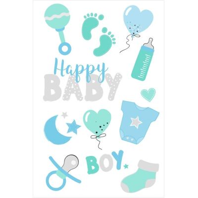 Herlitz - 50034772 - Baby Boy - 80x125mm - Aufkleber Herlitz - 50034772 - Baby Boy - 80x125mm - Aufkleber