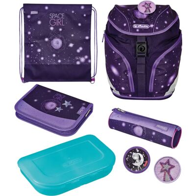 Herlitz - SoftLight Plus Space Girl - 20L - Plný - Batoh Herlitz - SoftLight Plus Space Girl - 20L - Plný - Batoh