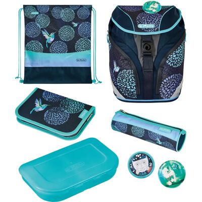 Herlitz - SoftLight Plus Bloomy Birds - 16 L - Reppu Herlitz - SoftLight Plus Bloomy Birds - 16 L - Reppu