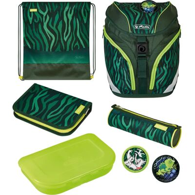 Herlitz - SoftLight Plus Jungle - Jungle - Vihreä - Koulureppu Herlitz - SoftLight Plus Jungle - Jungle - Vihreä - Koulureppu
