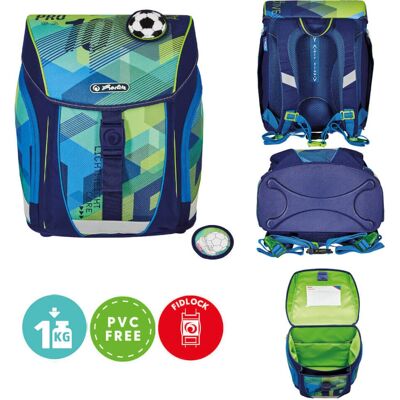 Herlitz - Filolight - Zielony Goal - 38x32x22 cm - Plecak Herlitz - Filolight - Zielony Goal - 38x32x22 cm - Plecak