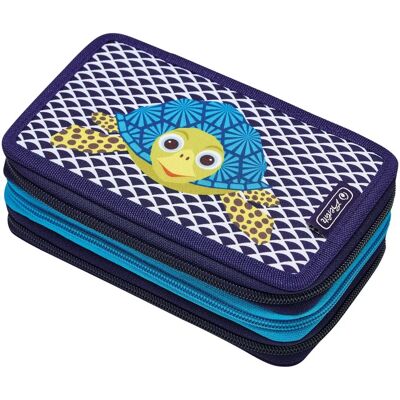 Astuccio blu Herlitz con 31 scomparti - Astuccio Astuccio blu Herlitz con 31 scomparti - Astuccio