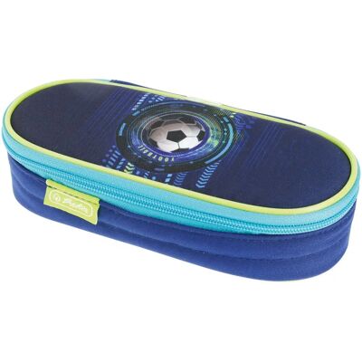 Herlitz 50038893 Pencil Case - Durable Polyester, Blue, Green - Pencil Case Herlitz 50038893 Pencil Case - Durable Polyester, Blue, Green - Pencil Case
