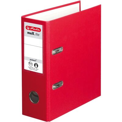 Herlitz 10842318 Roter A5 Ringordner - Ring Binder Herlitz 10842318 Roter A5 Ringordner - Ring Binder