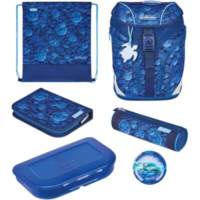 Herlitz Deep Sea Schulrucksack-Set - Leicht, 16L, Ergonomisch Herlitz Deep Sea Schulrucksack-Set - Leicht, 16L, Ergonomisch