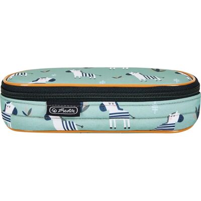 Estuche de lápices Herlitz Zebra Verde Estuche de lápices Herlitz Zebra Verde