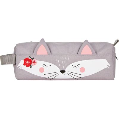 Estuche de Lápiz Suave Quattro Kitty de Herlitz - Material Escolar Estuche de Lápiz Suave Quattro Kitty de Herlitz - Material Escolar