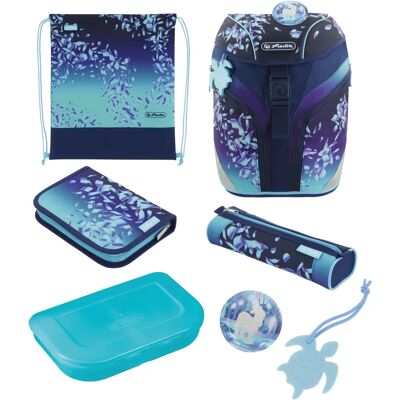 Herlitz SoftLight Plus Greenline Blue Ice Schulranzen-Set Herlitz SoftLight Plus Greenline Blue Ice Schulranzen-Set