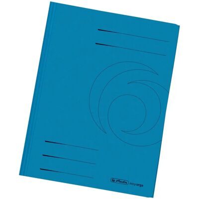 Herlitz Herlitz 11076452 Ordner - Recycelter Karton Blau A4 Herlitz Herlitz 11076452 Ordner - Recycelter Karton Blau A4