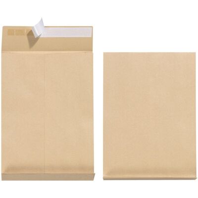 Herlitz C4 Brunt papperbrev - 100 stycken Herlitz C4 Brunt papperbrev - 100 stycken