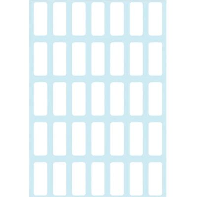 Herlitz - 11296605 - 8x20mm - Weiß - Label Herlitz - 11296605 - 8x20mm - Weiß - Label