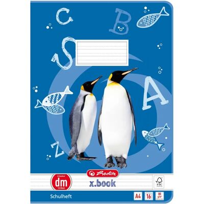 Herlitz 11322401 Cuaderno escolar - Rayas - 16 páginas Herlitz 11322401 Cuaderno escolar - Rayas - 16 páginas