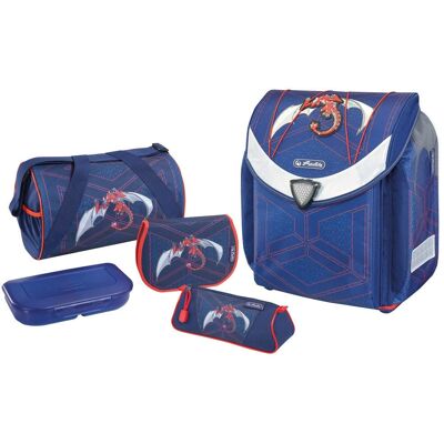 Herlitz Model Robo Dragon Schooltas Set - Schooltas Set Herlitz Model Robo Dragon Schooltas Set - Schooltas Set