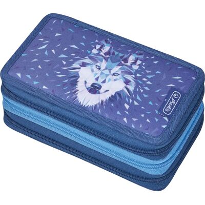 Herlitz Wolf Etui - Wild Animals - 215x60x90mm Herlitz Wolf Etui - Wild Animals - 215x60x90mm