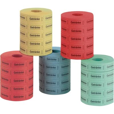 Etiquetas de Bebidas Herlitz - 30x55mm, 1000 Recortes, 5 Rulos Etiquetas de Bebidas Herlitz - 30x55mm, 1000 Recortes, 5 Rulos