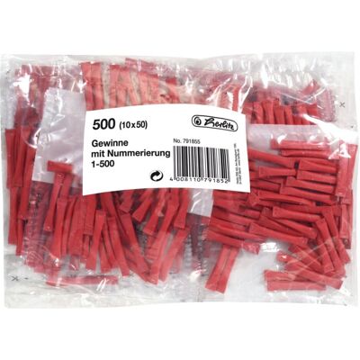 Herlitz 791855 Ticket 500 pcs - Ticket/Draws Herlitz 791855 Ticket 500 pcs - Ticket/Draws