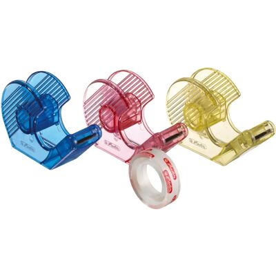 Herlitz 8735003 Klebebandabroller - Kunststoff Mehrfarbig Herlitz 8735003 Klebebandabroller - Kunststoff Mehrfarbig