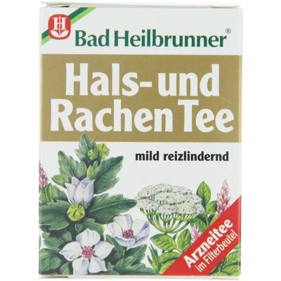Bad Heilbrunner Kräutertee Hals- und Rachen - Kräutertee Bad Heilbrunner Kräutertee Hals- und Rachen - Kräutertee