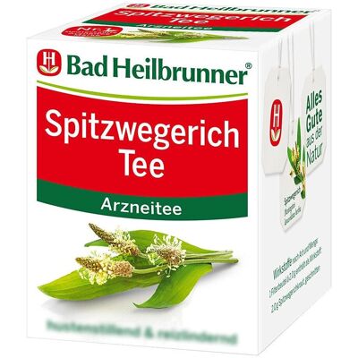 Bad Heilbrunner Spitzwegerichkraut Tee - Kräutertee Bad Heilbrunner Spitzwegerichkraut Tee - Kräutertee