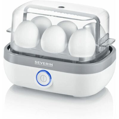 Cuocitore per uova Severin 6 uova bianco LED e suono Cuocitore per uova Severin 6 uova bianco LED e suono