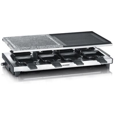 Severin RG 2373 - Noir - Grill Raclette - Publicité Severin RG 2373 - Noir - Grill Raclette - Publicité