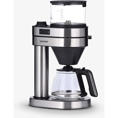 Severin KA 5762 koffiezetapparaat met timer roestvrij staal/zwart Severin KA 5762 koffiezetapparaat met timer roestvrij staal/zwart