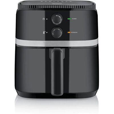 Friteuse à air Severin Noire 1500 W 5 L Friteuse à air Severin Noire 1500 W 5 L