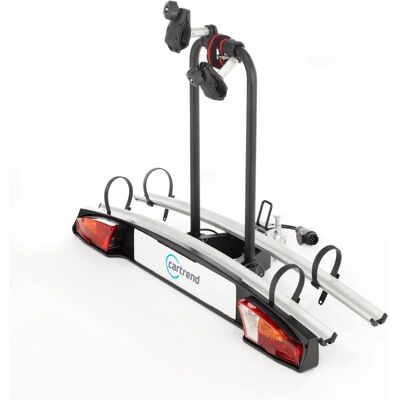 Cartrend Veloträger - Fahrradträger für Anhängerkupplung - 2 Fahrräder, Klappbar, EU-zugelassen Cartrend Veloträger - Fahrradträger für Anhängerkupplung - 2 Fahrräder, Klappbar, EU-zugelassen