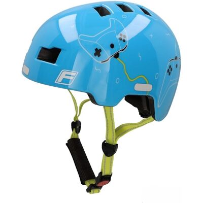 FISCHER BMX Helm Kinder Blau S/M - Fahrradhelm FISCHER BMX Helm Kinder Blau S/M - Fahrradhelm
