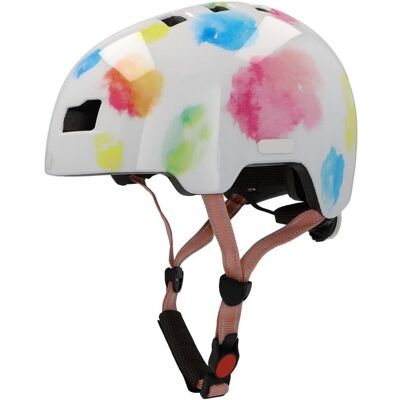 FISCHER BMX Kinder Splash Helm - Stoßfest, Beige, S/M FISCHER BMX Kinder Splash Helm - Stoßfest, Beige, S/M