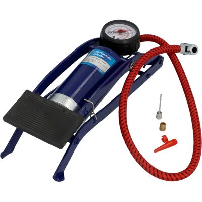 Cartrend Blaue Fußluftpumpe - Luftpumpe Cartrend Blaue Fußluftpumpe - Luftpumpe