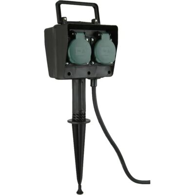 Unitec 44208 Steckdosenleiste Erdspieß 4 Fach IP44 Unitec 44208 Steckdosenleiste Erdspieß 4 Fach IP44