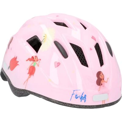 Casco infantil rosa Princesa XS/S FISCHER - Casco de bicicleta para niños Casco infantil rosa Princesa XS/S FISCHER - Casco de bicicleta para niños