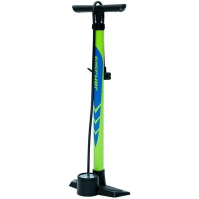 Fischer Fahrradpumpe Plus Volume - Blau Fischer Fahrradpumpe Plus Volume - Blau