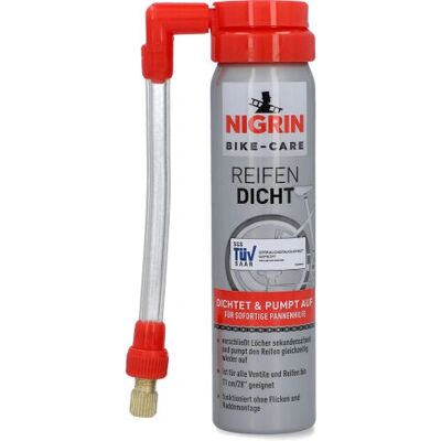 NIGRIN 60614 Antipanne pour Vélos - Étanchéité rapide - Publicité NIGRIN 60614 Antipanne pour Vélos - Étanchéité rapide - Publicité
