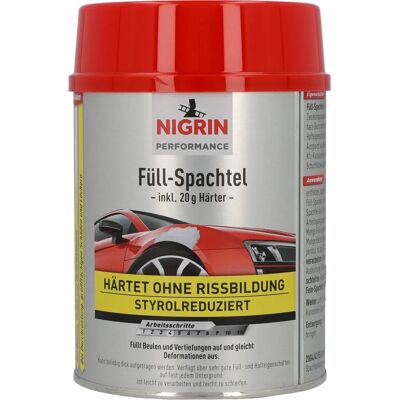Nigrin - Mastic de remplissage Performance 1000g - Spackling Compound - Publicité Nigrin - Mastic de remplissage Performance 1000g - Spackling Compound - Publicité