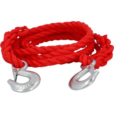 UNITEC Polyprop Abschleppseil 3500 kg Red - Tow Rope UNITEC Polyprop Abschleppseil 3500 kg Red - Tow Rope