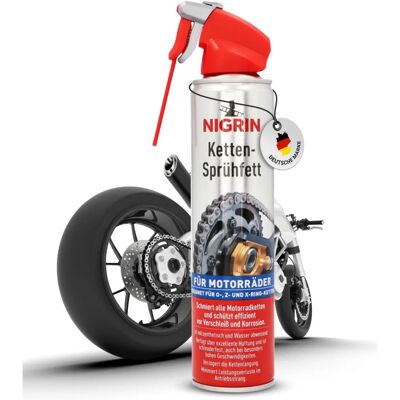 Nigrin Modell 73888 Teljes szintetikus láncspray - Spray lánc Nigrin Modell 73888 Teljes szintetikus láncspray - Spray lánc