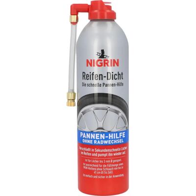 Nigrin Sigillante per Pneumatici - Riparazione Veloce, 500ml Nigrin Sigillante per Pneumatici - Riparazione Veloce, 500ml