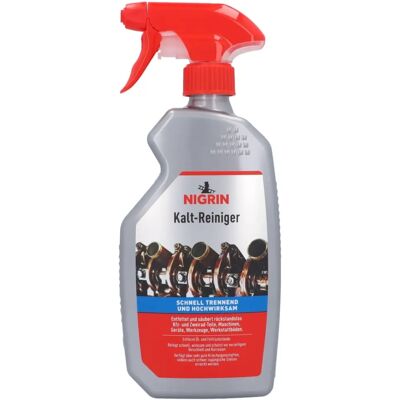 NIGRIN Motorklarreiniger - 500ml - Schneller lösungsmittelbasierter Reiniger NIGRIN Motorklarreiniger - 500ml - Schneller lösungsmittelbasierter Reiniger