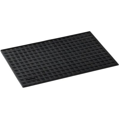 Unitec 74575 Rubber Voetmat - Universeel, Zwart - 41x60cm Unitec 74575 Rubber Voetmat - Universeel, Zwart - 41x60cm