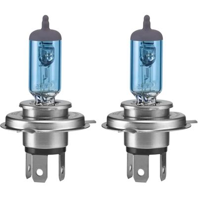 Lâmpada de Farol Xenon Azul Unitec H4 - Lâmpada de Farol Lâmpada de Farol Xenon Azul Unitec H4 - Lâmpada de Farol