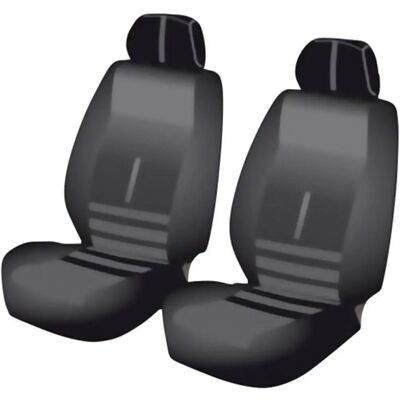 Coprisedili Unitec 84956 - Set di 6, Nero, Universale Coprisedili Unitec 84956 - Set di 6, Nero, Universale