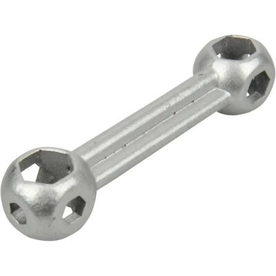 Fischer Fahrradschlüssel für 10 Schraubengrößen 6-15 mm Fischer Fahrradschlüssel für 10 Schraubengrößen 6-15 mm