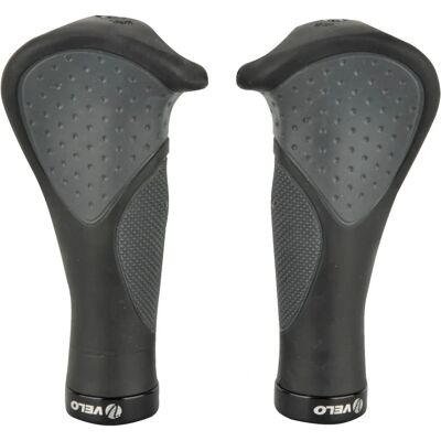 Ergonomické rukojeti řídítek Fischer - Černá Ergonomické rukojeti řídítek Fischer - Černá