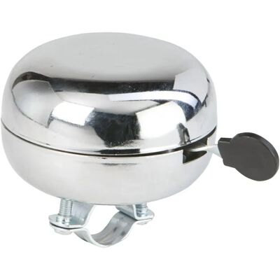 Fischer Fahrradglocke - Retro-Design, verchromt, 80 mm Fischer Fahrradglocke - Retro-Design, verchromt, 80 mm
