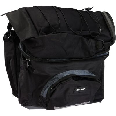 FISCHER Fahrrad Gepäckträgertasche - 3 Fächer, Wasserdicht, 58L FISCHER Fahrrad Gepäckträgertasche - 3 Fächer, Wasserdicht, 58L