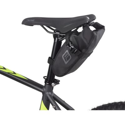 Fischer Fahrradsattel Tasche - Wasserdicht, Ergonomisch, 1,3L Fischer Fahrradsattel Tasche - Wasserdicht, Ergonomisch, 1,3L